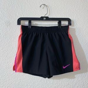 Nike girls running shorts